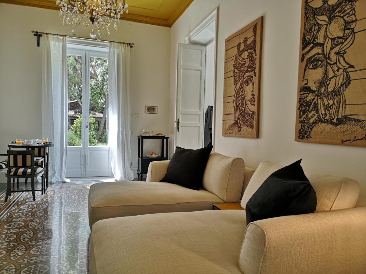 Garden Suite In Private Villa On Via Liberta Palermo Exterior foto